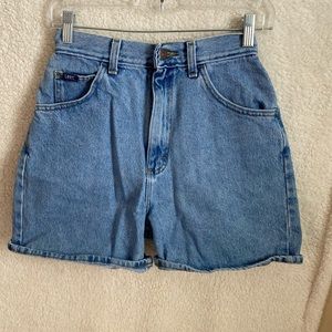 High Waisted Jean Shorts